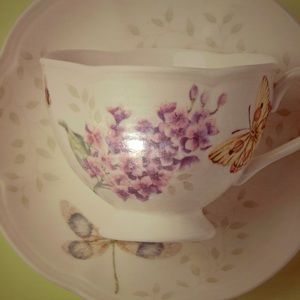 Lenox Butterfly Meadow Saucer and plate